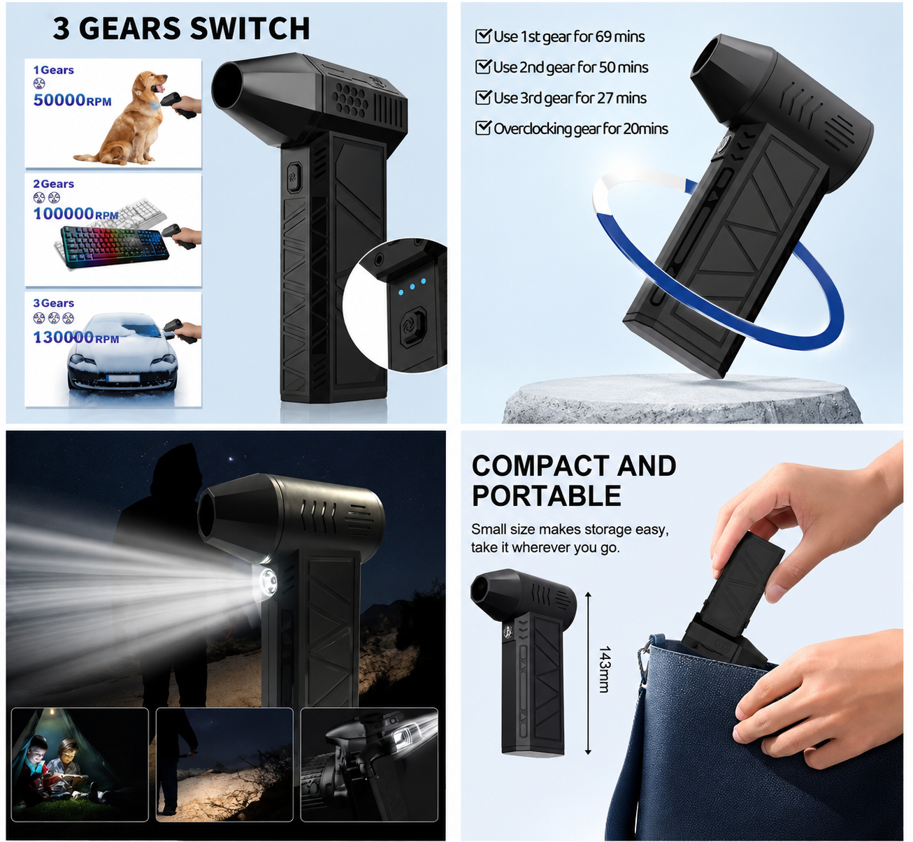 Turbo Air Duster Pro view 2